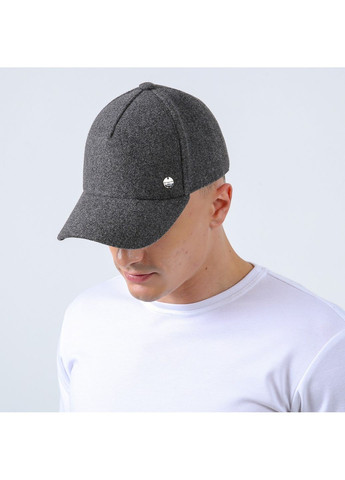 Бейсболка с регулятором мужская шерсть серая ЭМИЛИЯ 589-018 LuckyLOOK 589-018М (351902709)