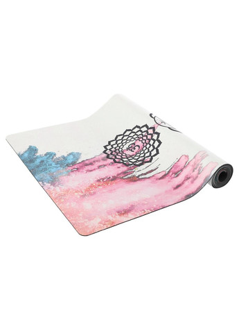 Килимок для йоги замшевий каучуковий Бежевий FI-5662-25 Record (334304389)