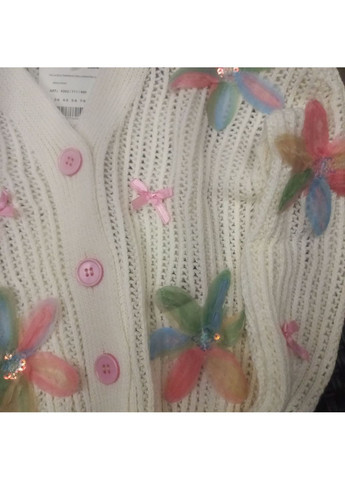 Белый кардиган No Brand