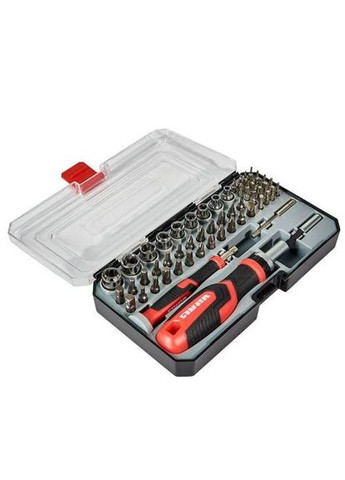 Отвертка Master с набором головок и насадок, 57 шт. Vitals (363056487)