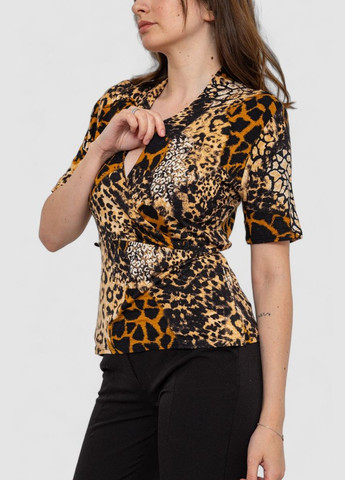 Коричневая блуза Ager 186R502-1