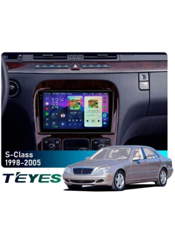Штатная магнитола CC4 2K 8+128 Gb Mercedes Benz S-Class W220 VV220 1998-2005 9" (L1) Teyes (378896788)