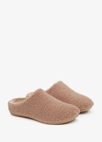 Коричневые тапочки домашние, цвет коричневый Estro