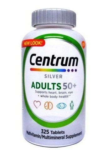 Витаминноминеральный комплекс для людей старше 50 лет Silver Adults 50+ (325 таблеток на 325 дней) Centrum (280265933)
