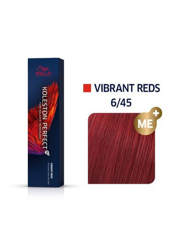 Устойчивая кремкраска Professionals Koleston Perfect ME+ VIBRANT REDS 6/45 Wella Professionals (292736853)