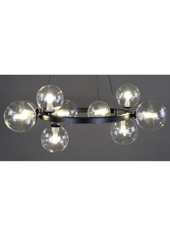 Люстра підвісна на 9 лампочок 28226 Чорний 35-150х62х62 см. Sunnysky (364498089)