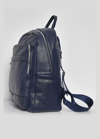 Жіночий рюкзак з екошкіри синього кольору Let's Shop (280938007)