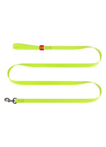 Поводок для собак WAUDOG Waterproof водостойкий 15мм ширина 500см длина салатовый для прогулок и тренировок ProDobro (373221241)