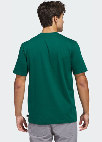 Зеленая футболка golf culture graphic adidas