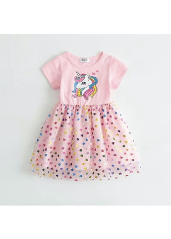 Розовое детское платье на девочку розового цвета с фатином, на 3 и 5 лет. A+ (370438987)