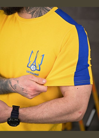 Мужской патриотический костюм Украина желто-синий Freedom (339606512)