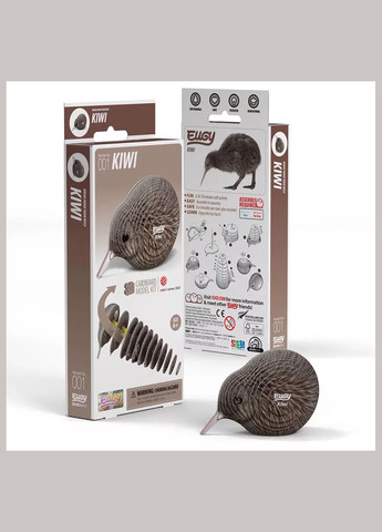 Сборная 3D модель Зоопарк Киви (XEG-001) Eugy (333251912)