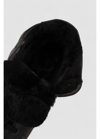 Кросівки жіночі зимові на хутрі,, 248RAD03 No Brand чорні (368704243)