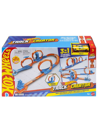 Трек Track creator Потрійна петля JDW39 Hot Wheels (353307019)