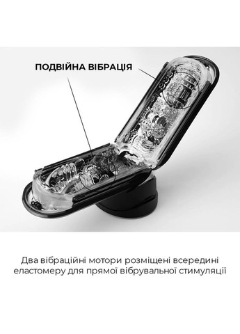 Мастурбатор Flip Zero Electronic Vibration Black Tenga (316633581)