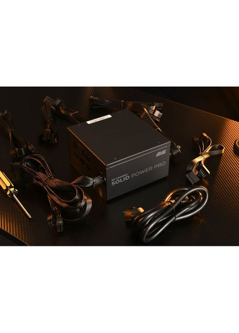 Блок питания Solid Power Pro 650W (2E-SP650BRSMII-120) 2E Gaming (368575688)