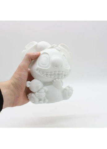 Детский набор для творчества рукоделия раскраски гипсовой фигурки персонажа 23 см с красками 12 цветов (481896-Prob) Стич Unbranded (368237568)