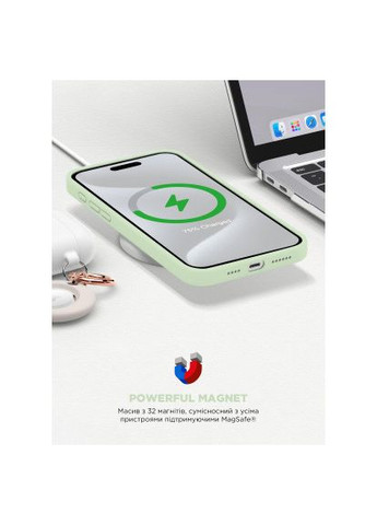 Чехол для мобильного телефона (ARM77014) ArmorStandart ICON2 MagSafe Apple iPhone 15 Pro Max Soft Mint (357490915)