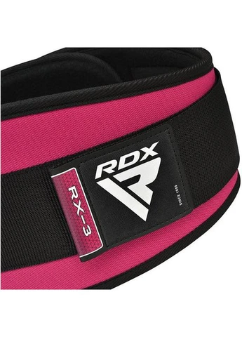Пояс для важкої атлетики RX3 EVA Curve неопреновий SHARP PINK RDX (395307933)