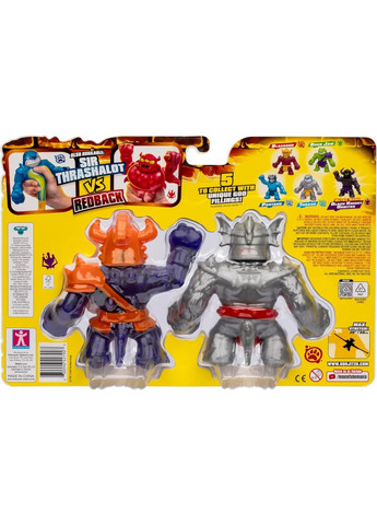 Набір стретч-антистрес Гуджітсу Блейзагон і Коруптагон Heroes of Goo Jit Zu Stretch Strikers Knight Blazagon VS Corruptagon No Brand (360715712)