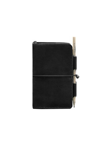 Шкіряний блокнот (Софт-бук) 3.0 чорний Crazy Horse (A-027527) BlankNote (328961590)