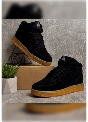 Черные зимние кроссовки мужские зимние Stilli