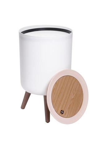 Мусорное ведро с клик-крышкой на ножках 8 литров ведро для мусора на кухню, в спальню и для офиса HP-45-13 No Brand (370373269)