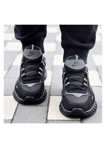 Черные демисезонные мужские кроссовки No Brand