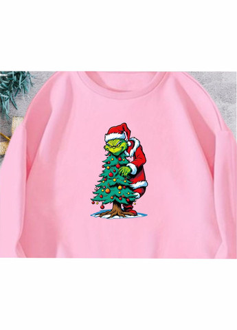 Термонаклейка новогодняя на одежду "Гринч с елкой" Кураж (314838672)