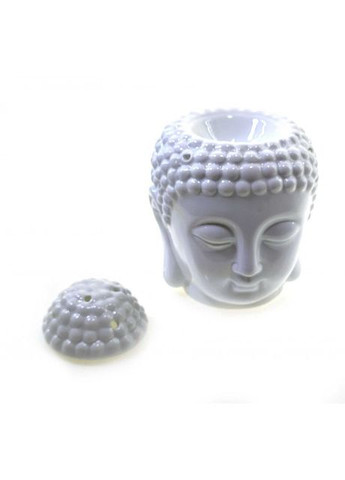 Аромалампа "Будда" белая (14х9х9 см) No Brand (306848369)