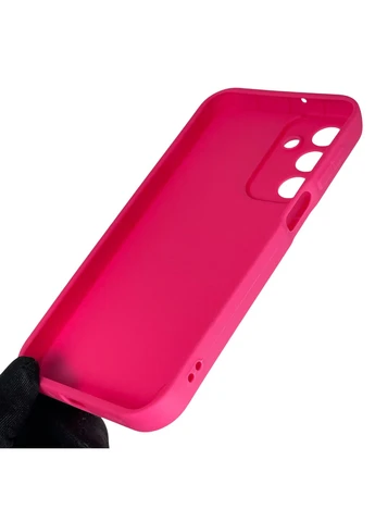 Чохол силіконовий Soft Touch з 3D принтом вишеньки для Galaxy A16 (SM-A165) маліновий (Повний захист камери) Samsung (378975870)