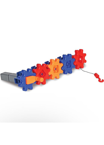 Развивающий конструктор с шестернями "Машиностроители" (60 эл.) STEM Explorers Machine Makers, Gears! Learning Resources (338425982)