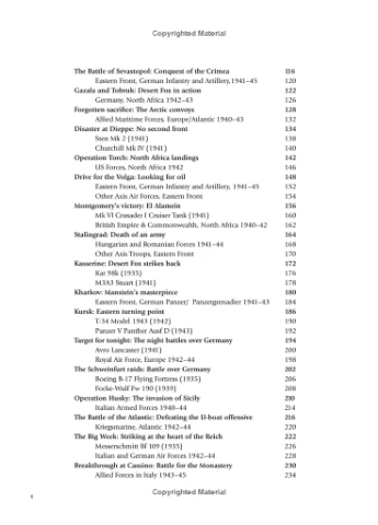 History of World War II. The campaigns, battles and weapons from 1939 to 1945 Amber Books (370609592)