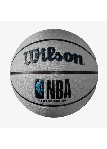 Баскетбольний м'яч Nba Forge Pro Uv Grey/Blue WZ2010801XB7 Wilson (399400917)