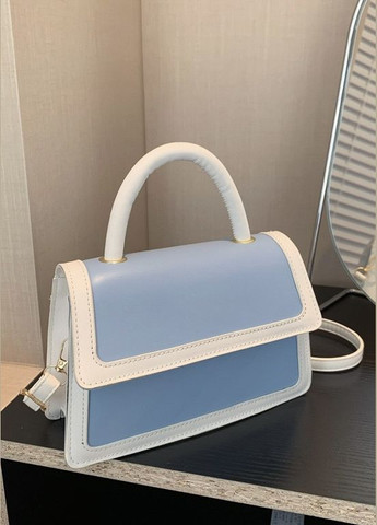 Жіноча сумка 3813 крос-боді блакитна No Brand (303323048)