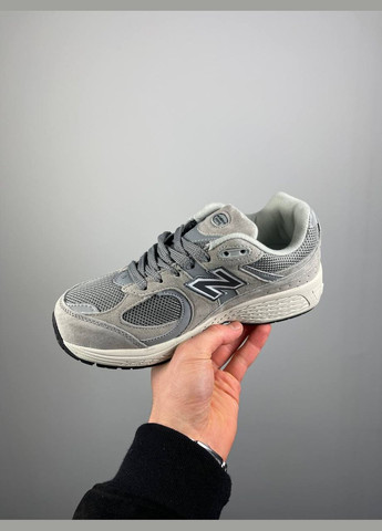 Серые всесезонные кроссовки Vakko New Balance 2002R Light Grey