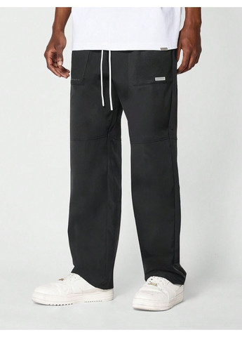 Черные демисезонные брюки Sumwon