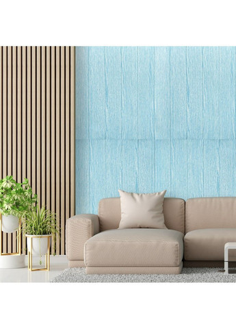 Самоклеюча 3D панель 700х700х4мм Блакитне дерево (93) SW-00001338 Sticker Wall (362115335)