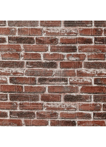 Самоклеюча 3D панель 19600x700x3мм Червона Катеринославська Цегла SW-00001333 Sticker Wall (360920336)