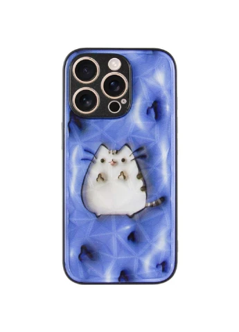 Чехол TPU+PC Prisma Fluffie для Apple iPhone 14 Pro (6.1") Pusheen No Brand (382801980)