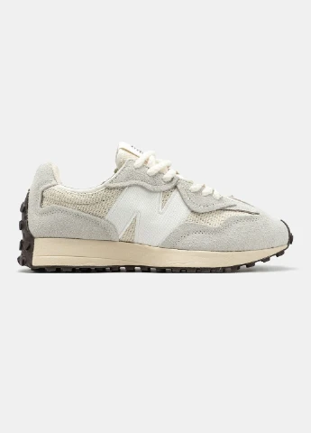 Кроссовки женские New Balance No Brand 327 серо-бежевые демисезоны (316115049)