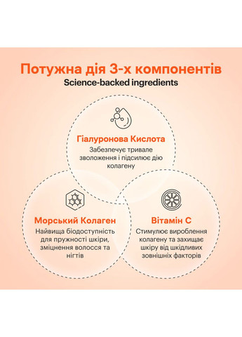 Рідкий морський колаген зі смаком манго-ананас, Collagen Nectar,, 450 мл Perla Helsa (338855184)