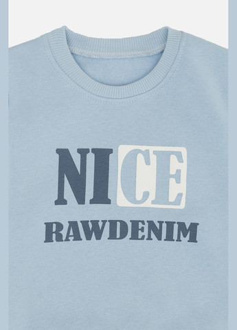 Feely kids свитшот для мальчика цвет голубой cb-00259024 голубой футер