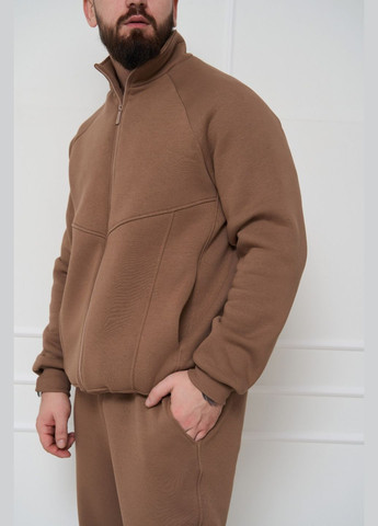 Чоловічий теплий спортивний костюм колір капучино р.XL 448673 New Trend (274539847)