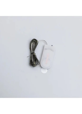 Светодиодная гирлянда Роса 3 метра на батарейках 30 led нить на зеленом проводе белая 30L3MGW Garlando (370373063)