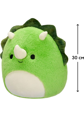 Мягкая игрушка Трицератопс Тристан, 30 см () Squishmallows SQCR06764 (332943406)