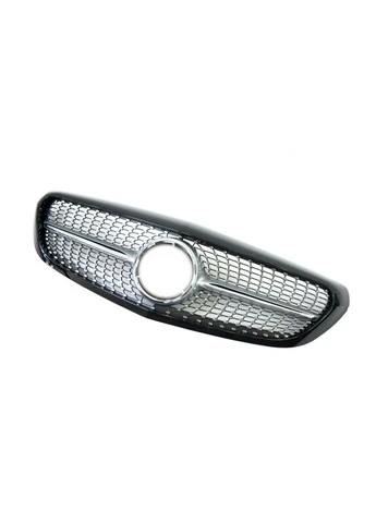 Решетка радиатора Mercedes C-Class W205 2015-2018 (B-W20517C2) No Brand (381824607)