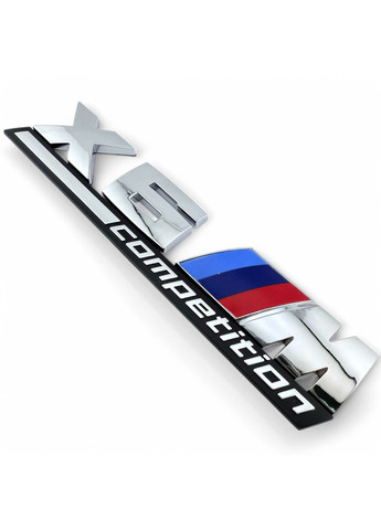 Эмблема BMW X6M Competition хром OEM (354698620)