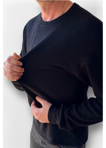 Чорний демісезонний светр, колір чорний Fashion