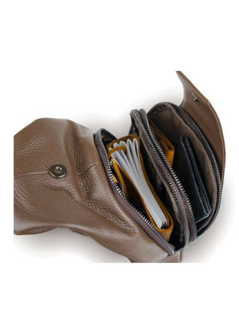 Сумка Кожаная через Коричневое плечо (14390) Vintage Шкіряна через плече Коричнева (358066232)